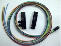 12 Fiber Buffer Tube Ribbon Fan-out Kit, 25 Tubing, Accepts 250µm