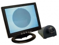 200X Video Fiber Optic Microscope with 12 LCD Monitor and Universal Adapter (220 Volt)