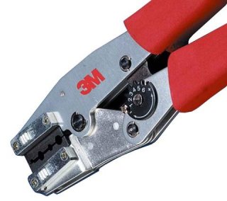3M FC and SC Crimp Tool (Die Handle) - Hex 0.128, 0.137, 0.190