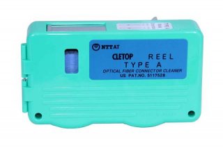 CLETOP Type A Reel Connector Cleaner - Blue Tape - SC, SC2, FC, ST, DIN, D4, E2000