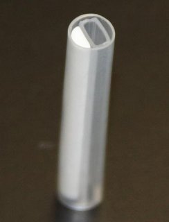Dia. 4.3mm x 5.1mm x 40mm(L) Single Quartz Strength Member Ribbon Sleeve - Clear Color - Pack of 50 pcs