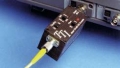 Fiber optic O/E converter with FC connector input, amplified 10GHz