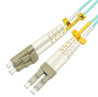 LC - LC Duplex 50/125µm OM3 10Gig Laser Optimized Multimode Patch Cable