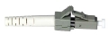 LC Zirconia Ferrule 128µm Multimode Connector, 3mm Boot