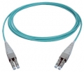 LC-LC Duplex 50/125µm OM4 10Gig Laser Optimized Multimode Patch Cable