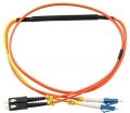 LC-SC 62.5/125µm mode conditioning patch cord, LC single mode