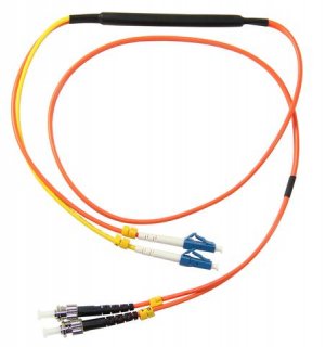 LC-ST 50/125µm OM2 Mode Conditioning Patch Cord, LC Single Mode