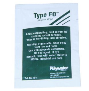Polywater Type FO Alcohol Prep Wipe (Box of 50 Wipes)
