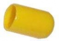 Rubber Dust Cap Covers FC Connector Housing and FC Adapters. 100 pcs/pack, Yellow Color