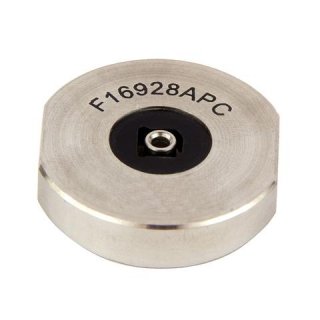 SC/APC Connector Hand Polish Puck - Stainless Steel