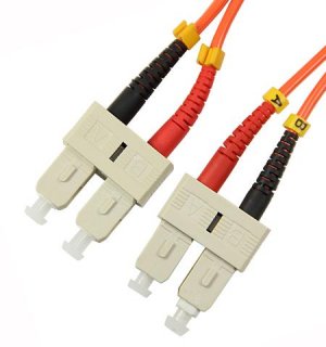 SC-SC Duplex 50/125µm OM2 multimode patch cord