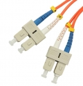 SC-SC Duplex 62.5/125µm OM1 multimode patch cord