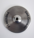 SMA Connector Hand Polish Puck - Stainless Steel