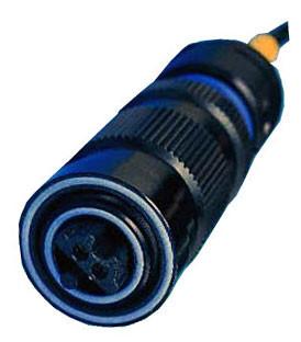 4 Channel Hermaphroditic Connector from Delphi - Male Plug