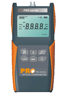 Precision Rated Optics Hand Held Power Meter (-70 to 10 dBm), with USB